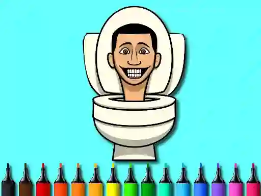 Gioco Color Skibidi Toilet in linea