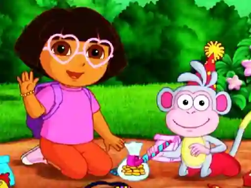 Gioco Dora Kids Puzzles in linea
