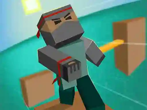 Gioco Blocky Parkour Ninja in linea