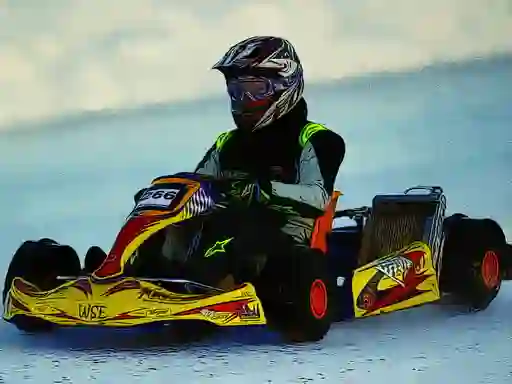 Gioco Kart Racing Jigsaw in linea