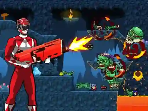 Gioco Power Rangers shoot Zombie in linea