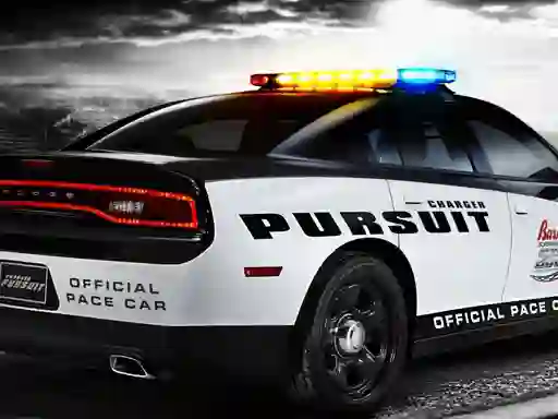 Gioco Police Cars Slide Puzzle in linea
