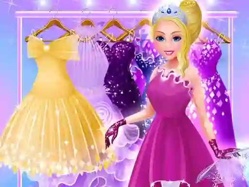 Gioco Cinderella Dress Up Girls in linea