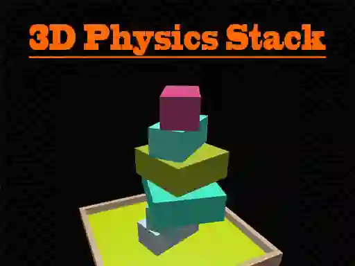 Gioco 3D Physics Stack in linea