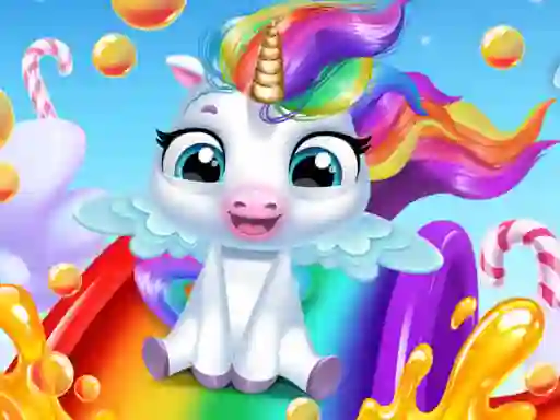 Gioco Glitter Unicorn Dress Up Girls in linea