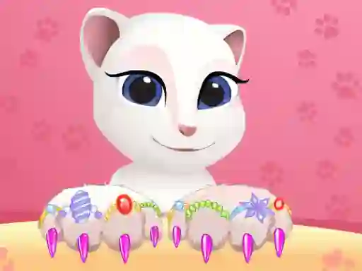 Gioco Talking Tom Angela Great Manicure in linea