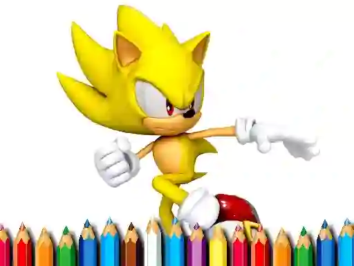 Gioco Sonic Coloring Book in linea