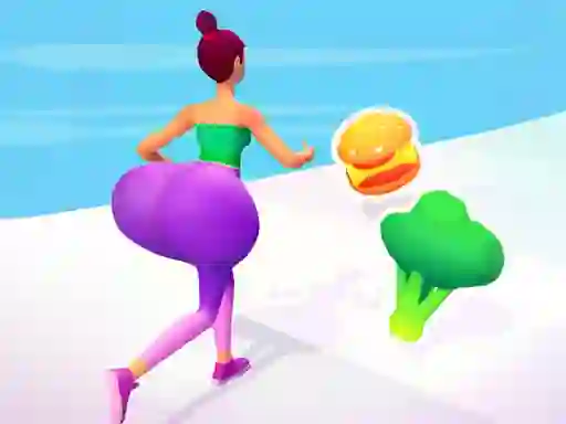 Gioco Twerk it! body Race 3D in linea