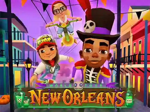 Gioco Subway Surfers New Orleans in linea