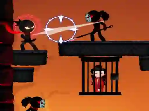 Gioco Ninja Stickman Warrior in linea