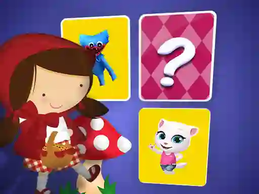 Gioco Little Red Riding Hood Memory Card Match in linea