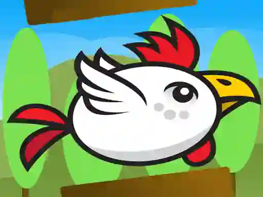 Gioco Angry Flappy Chicken Fly in linea