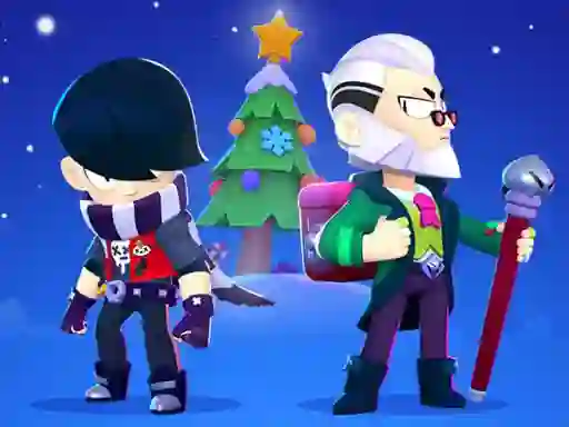 Gioco Brawl Stars Christmas Coloring in linea