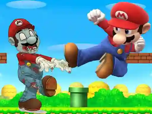 Gioco Super Mario vs Zombies in linea