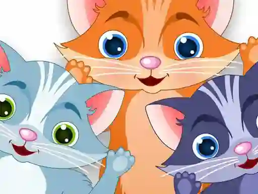 Gioco Kittens Match3 in linea