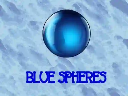 Gioco Blue spheres in linea