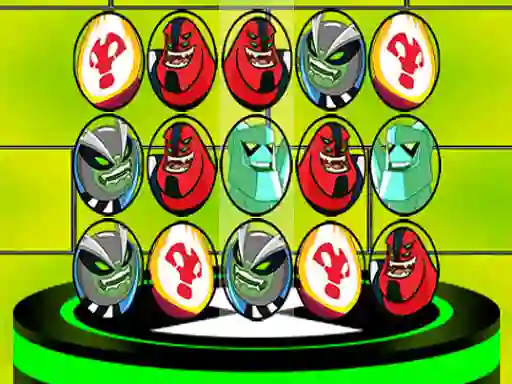 Gioco Ben 10 Match 3 Aliens in linea