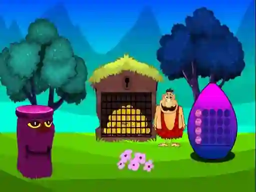 Gioco Caveman Treasure Escape in linea