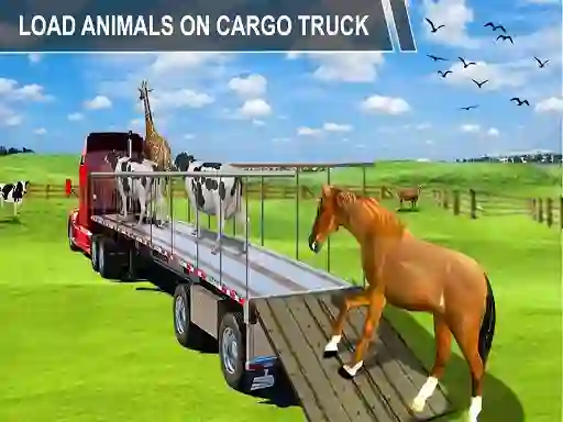 Gioco Animal Cargo Transporter Truck Game 3D in linea