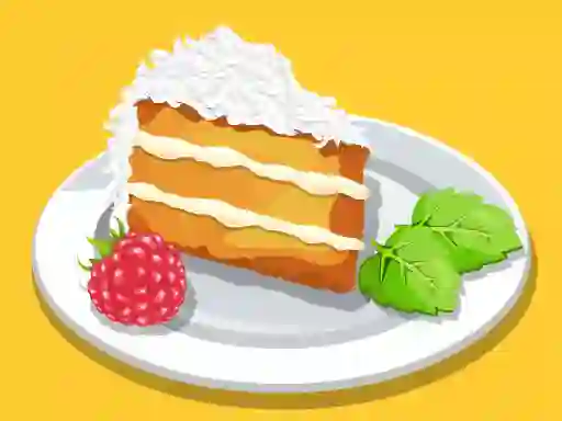 Gioco Almond coconut cake in linea