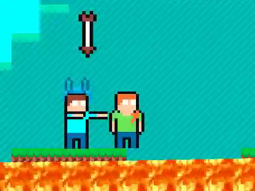 Gioco Pixel Battle Upward in linea