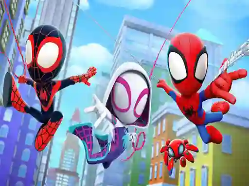 Gioco Spidey and his Amazing Friends Swing Into Action! in linea