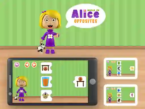 Gioco World of Alice Opposites in linea