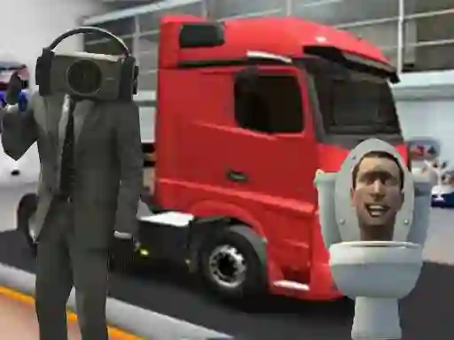 Gioco Truck Simulator Skibidi Toilet in linea