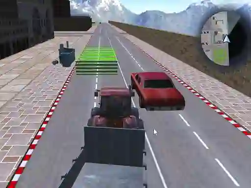 Gioco Tractor Driving Garbage collect in linea