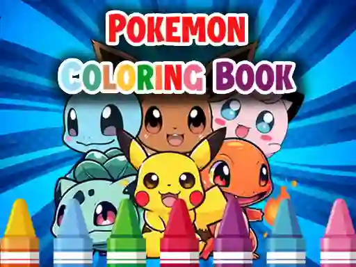 Gioco Pokemon Coloring Book in linea