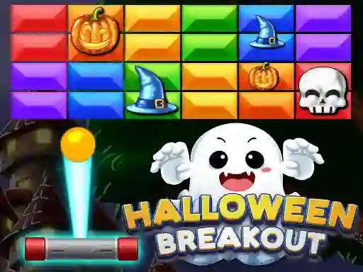 Gioco Halloween Breakout in linea