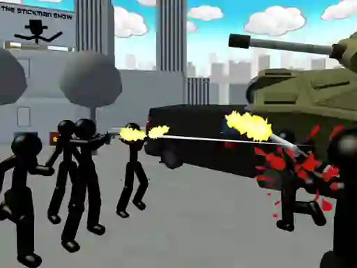 Gioco Stickman City Shooter in linea