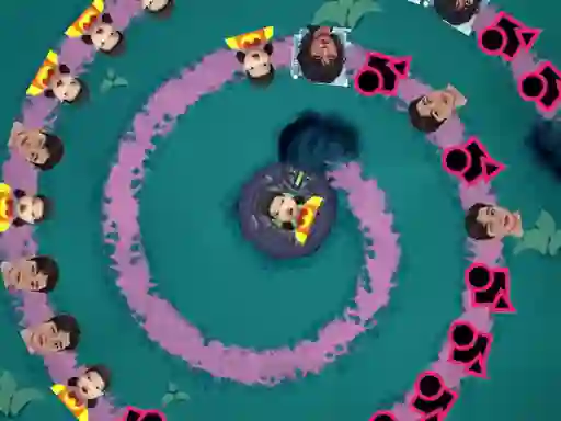 Gioco Squid Game Bubble Shooter in linea