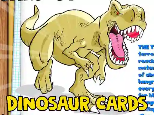 Gioco Dinosaur Cards in linea