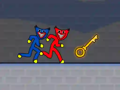 Gioco Stickman Huggy Party Duo in linea