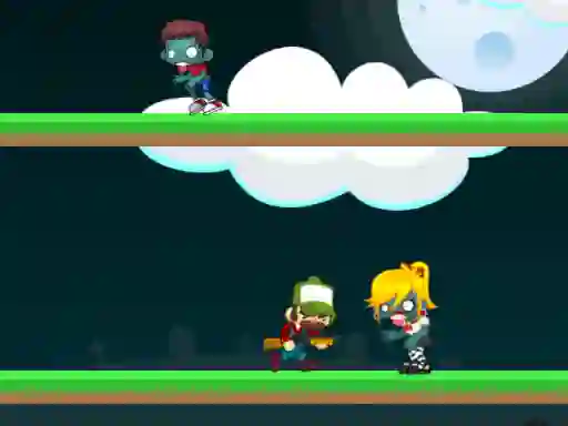 Gioco Zombies Jump in linea