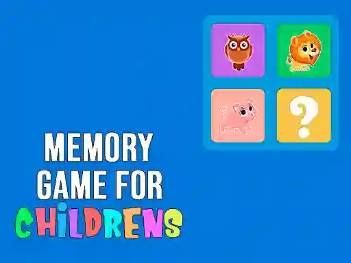 Gioco Memory Game for Childrens in linea