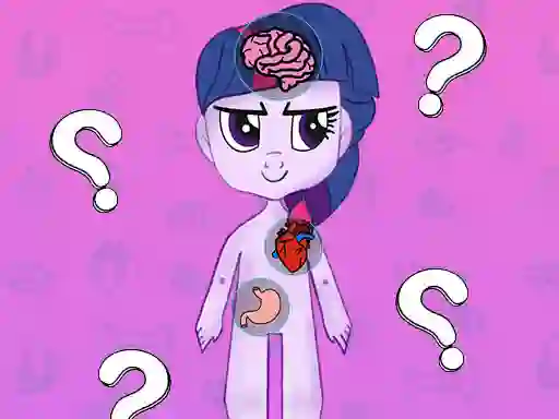 Gioco My Little Pony Learning The Body in linea