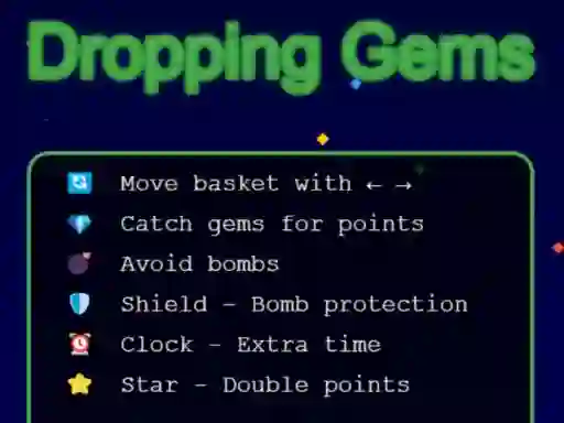 Gioco Dropping Gems in linea