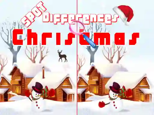 Gioco Christmas 2020 Spot Differences in linea