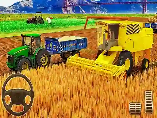 Gioco US Modern Tractor Farming Game 3D 2022 in linea