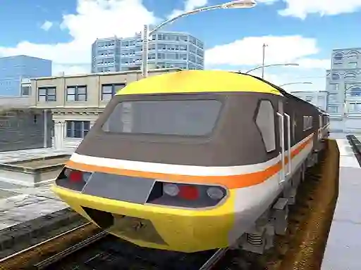 Gioco Super drive fast metro train in linea