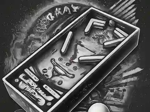 Gioco Pinball Black N White in linea