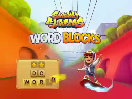 Gioco Subway Surfers Word Blocks in linea