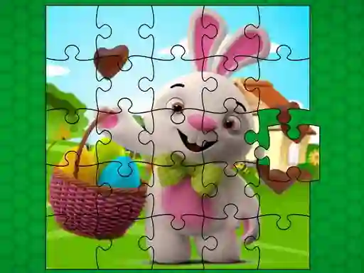 Gioco Easter Bunny Eggs Jigsaw in linea