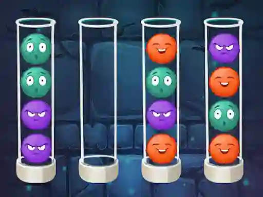 Gioco Fluffy Balls - Sorting in linea