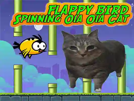 Gioco Flappy Bird Spinning oia oia Cat in linea