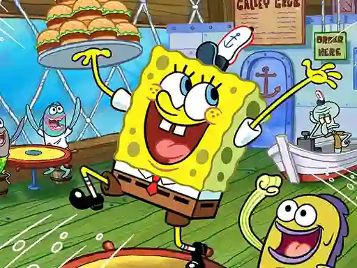 Gioco Sponge Bob Jigsaw Puzzle collection in linea