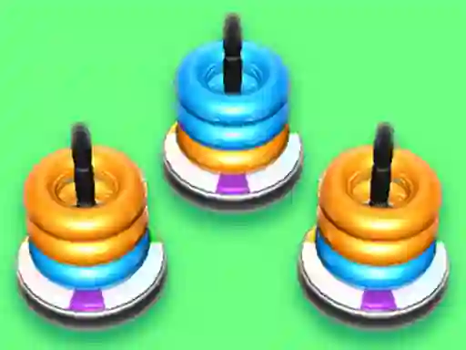 Gioco Hoop Stack Color ring in linea