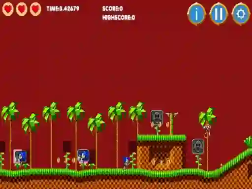Gioco Sonic html5 in linea